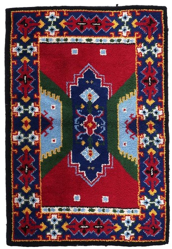 Tapis savonnerie vintage - tapis,