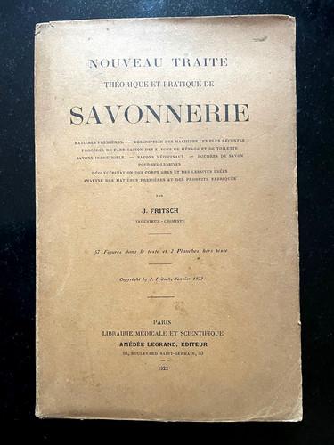 Nouveau traité savonnerie - nouveau, de