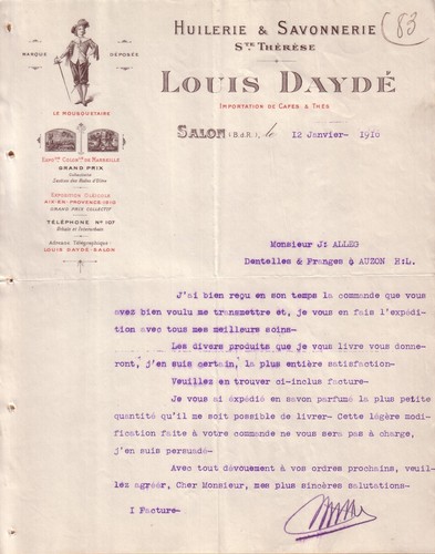 Salon provence lettre - provence,